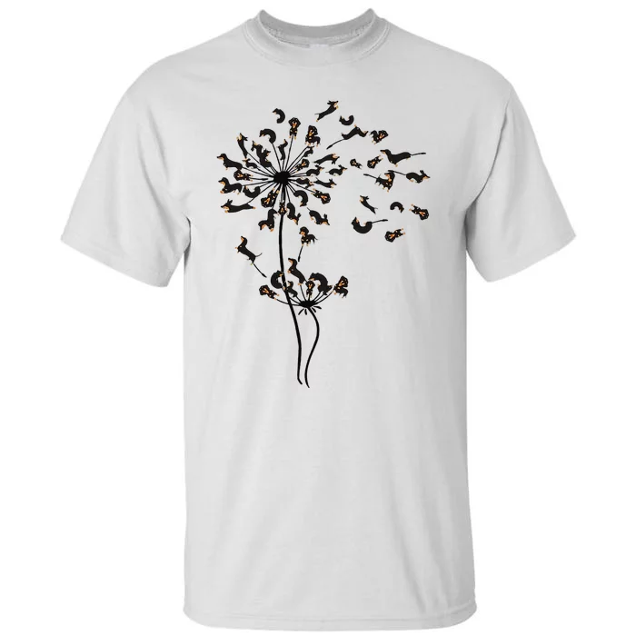 Dachshund Dandelion Tall T-Shirt