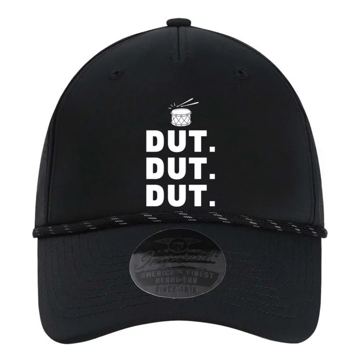 Dut Dut Dut Funny Marching Band Cool Gift Drumline Pep Rally Performance The Dyno Cap