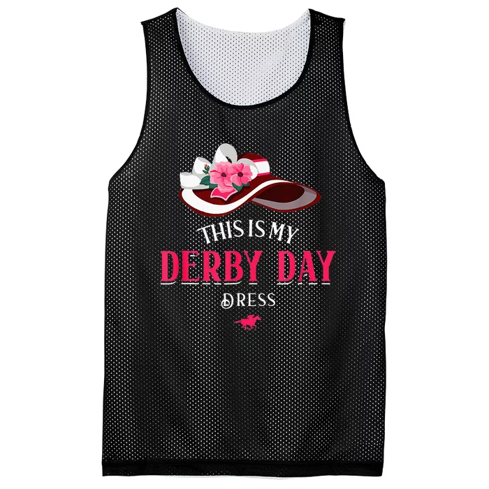 Derby Day Derby Kentucky Horse Derby Dress Mesh Reversible Basketball Jersey Tank