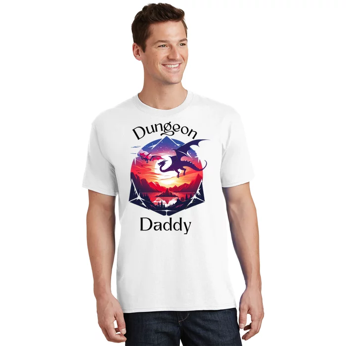 Dungeon Daddy Design For Ttrpg Lovers T-Shirt