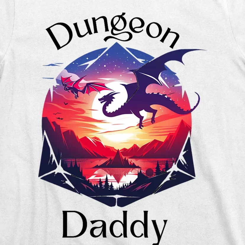 Dungeon Daddy Design For Ttrpg Lovers T-Shirt