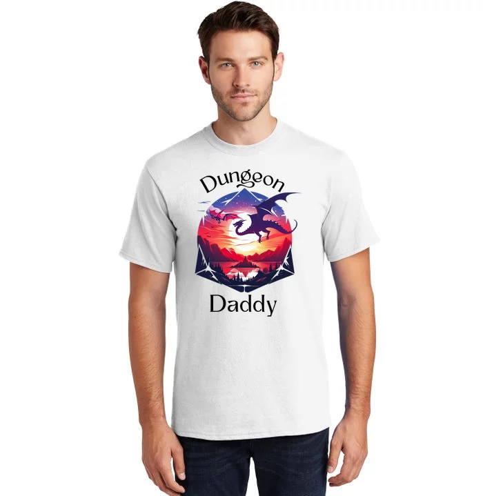 Dungeon Daddy Design For Ttrpg Lovers Tall T-Shirt