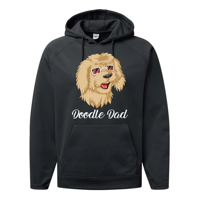 Doodle Dad Performance Fleece Hoodie