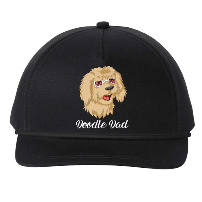 Doodle Dad Snapback Five-Panel Rope Hat