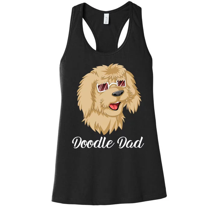 Doodle Dad Women's Racerback Tank