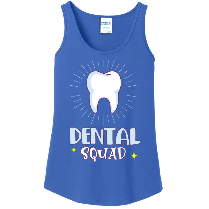 Dentist Dentistry Dental Squad Assistant Hygienist Gift Ladies Essential Tank