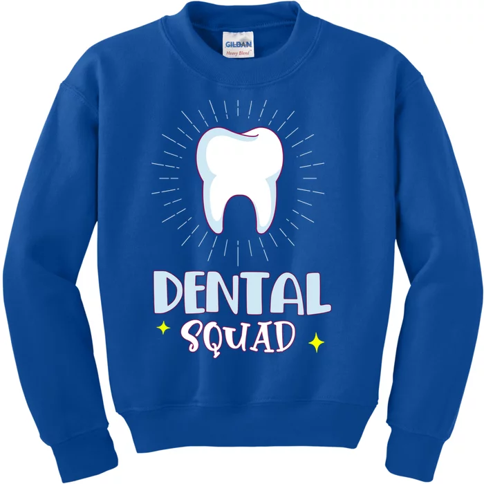 Dentist Dentistry Dental Squad Assistant Hygienist Gift Kids Sweatshirt