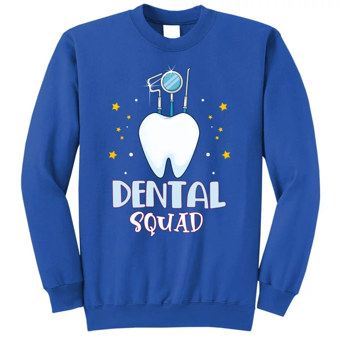 Dentist Dentistry Dental Squad Assistant Hygienist Gift Tall Sweatshirt