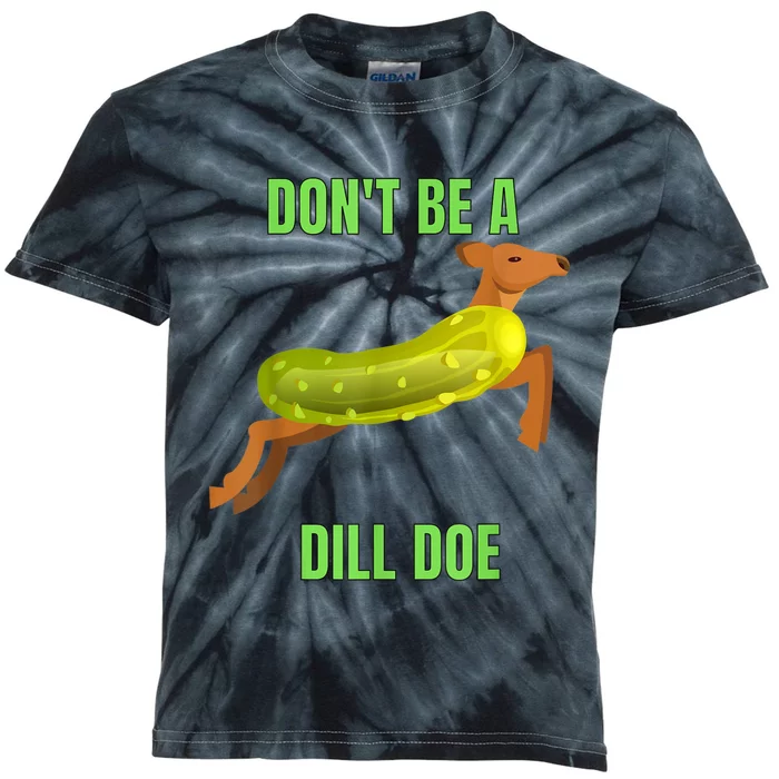 Dill Doe Dill Pickle Kids Tie-Dye T-Shirt