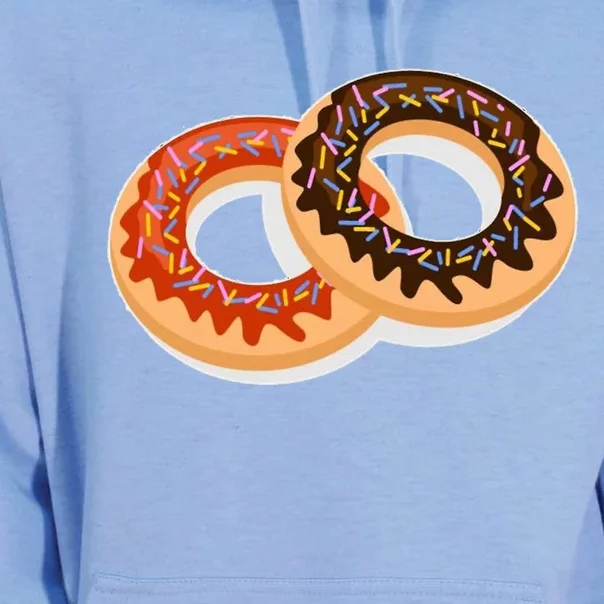 Dual Doughnuts Unisex Surf Hoodie