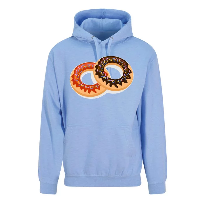 Dual Doughnuts Unisex Surf Hoodie