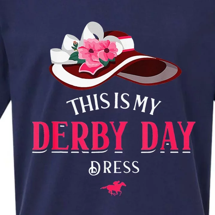 Derby Day Derby Kentucky Horse Derby Dress Sueded Cloud Jersey T-Shirt