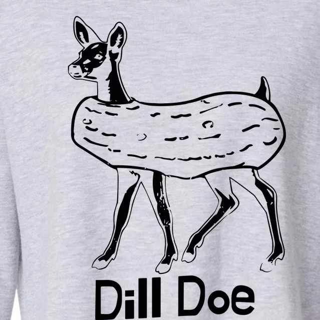 Dill Doe Cropped Pullover Crew