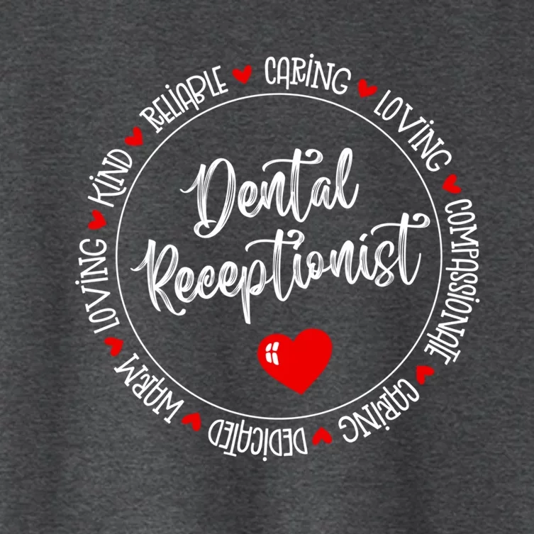 Dentistry Dentist Dental Receptionist Dental Squad Hygienist Meaningful Gift Women's Crop Top Tee