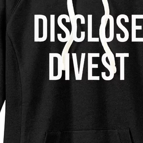 Disclose Divest Women's Fleece Hoodie