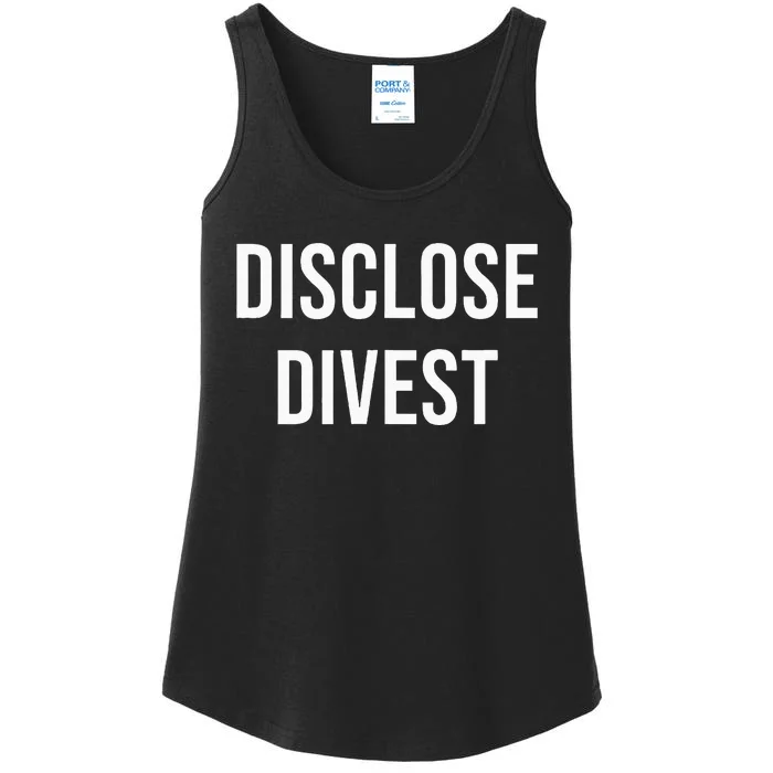 Disclose Divest Ladies Essential Tank