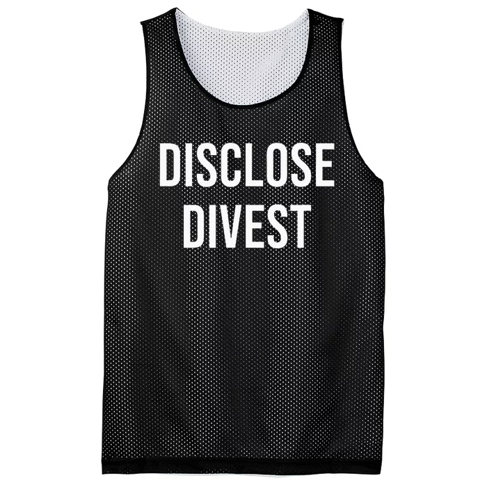 Disclose Divest Mesh Reversible Basketball Jersey Tank