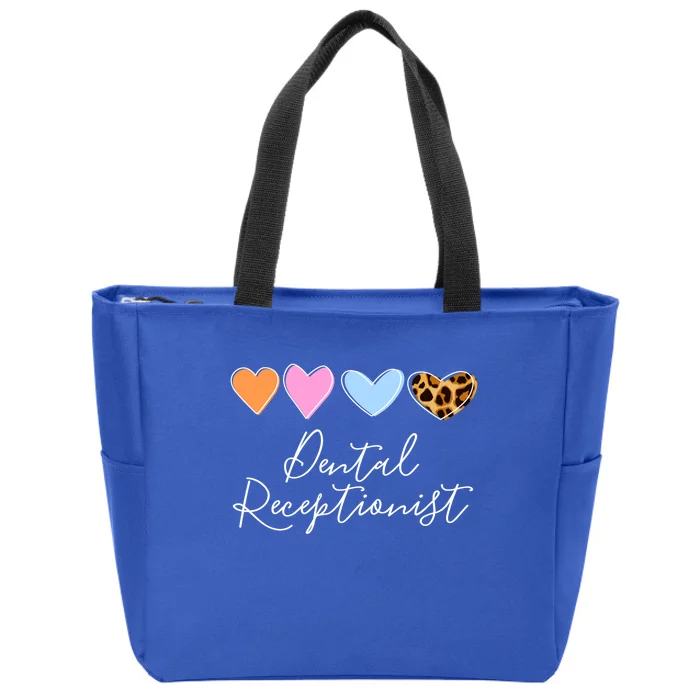 Dentistry Dentist Dental Receptionist Dental Squad Hygienist Gift Zip Tote Bag