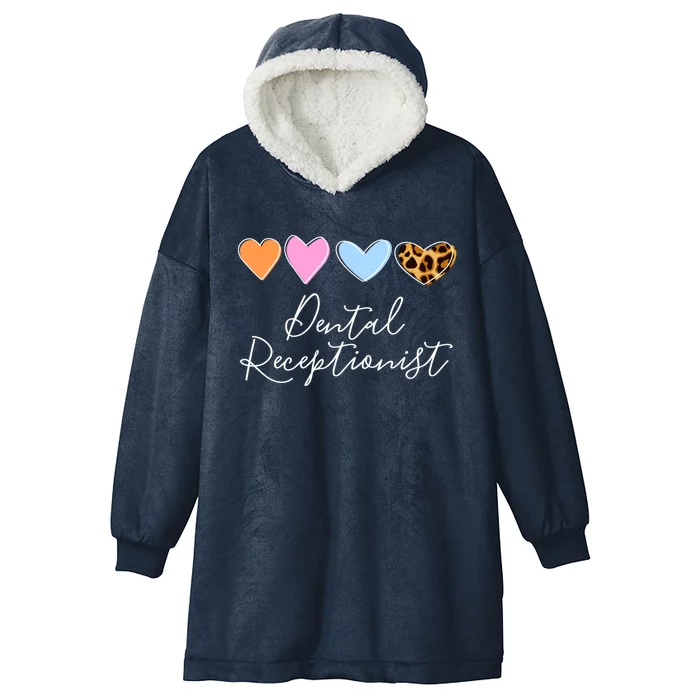 Dentistry Dentist Dental Receptionist Dental Squad Hygienist Gift Hooded Wearable Blanket