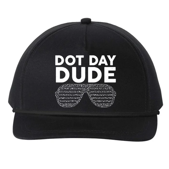 Dot Day Dude Shutter Shades Sunglasses Snapback Five-Panel Rope Hat