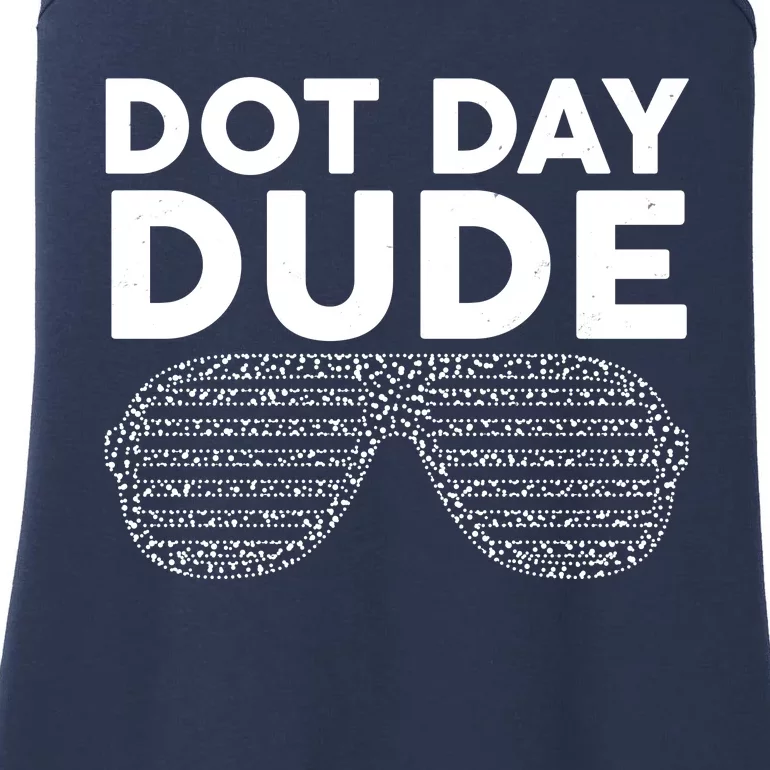 Dot Day Dude Shutter Shades Sunglasses Ladies Essential Tank