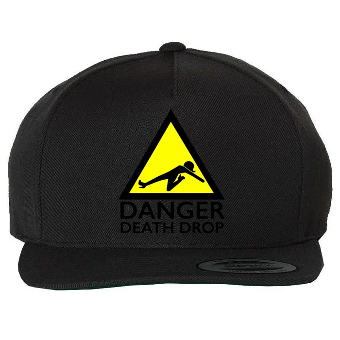 Danger Death Drop Wool Snapback Cap