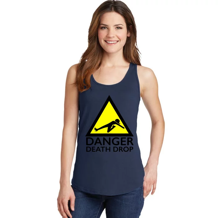 Danger Death Drop Ladies Essential Tank