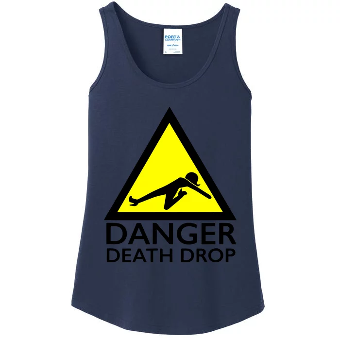 Danger Death Drop Ladies Essential Tank