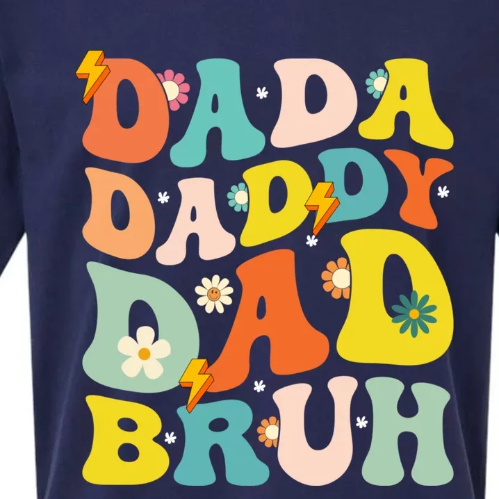 Dada Daddy Dad Bruh FatherS Day 2024 Gifts Sueded Cloud Jersey T-Shirt