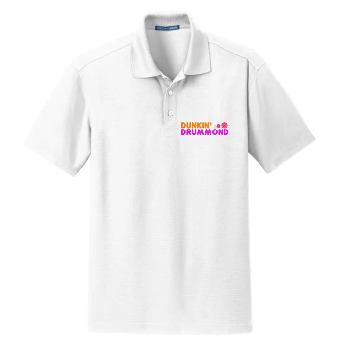 Dunkin Drummond Dry Zone Grid Performance Polo