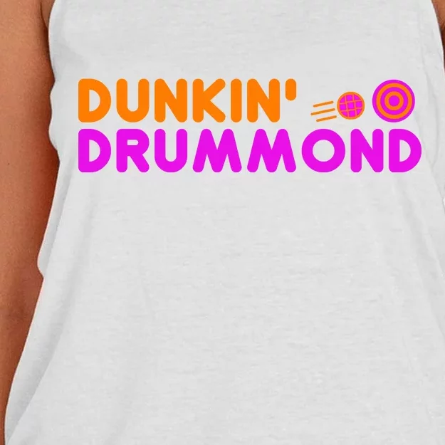 Dunkin Drummond Women's Knotted Racerback Tank