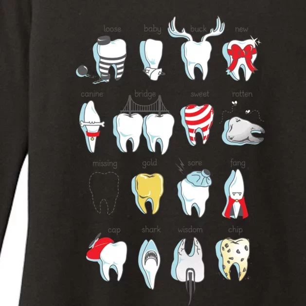 Dental Definitions Womens CVC Long Sleeve Shirt