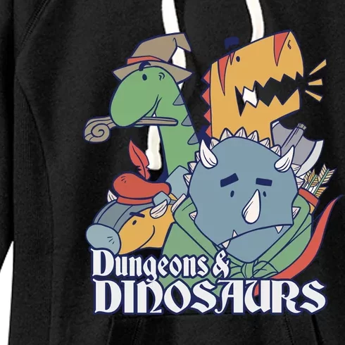 Dungeons & Dinosaurs Women's Fleece Hoodie