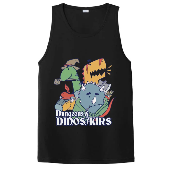 Dungeons & Dinosaurs Performance Tank