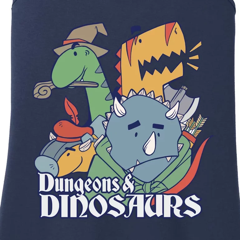 Dungeons & Dinosaurs Ladies Essential Tank