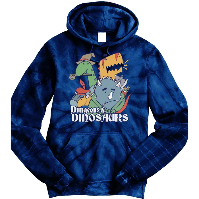 Dungeons & Dinosaurs Tie Dye Hoodie