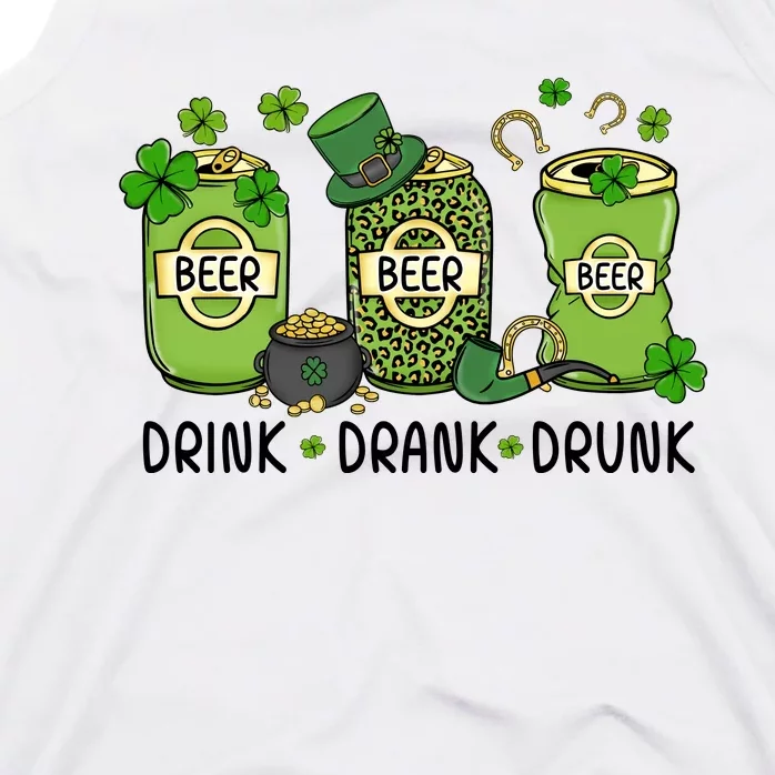 Drink Drank Drunk Tank Top