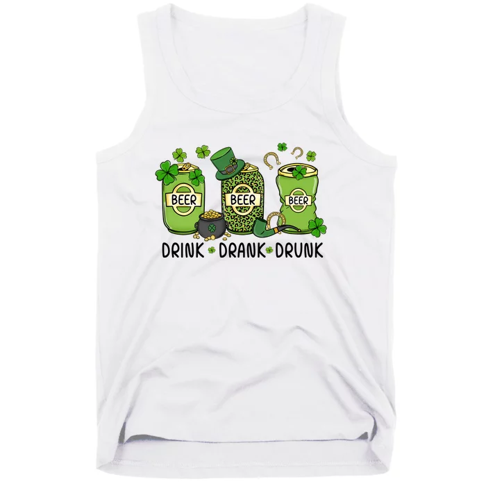 Drink Drank Drunk Tank Top