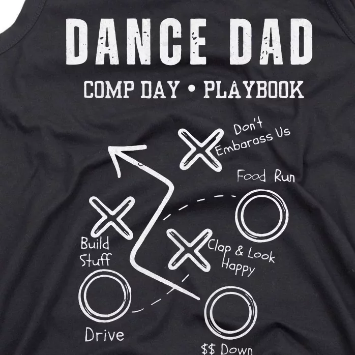 Dance Dad Dance Dad Comp Day Playbook Tank Top