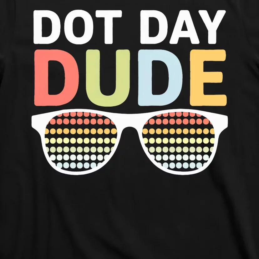 Dot Days Dotted Dude Glasses T-Shirt