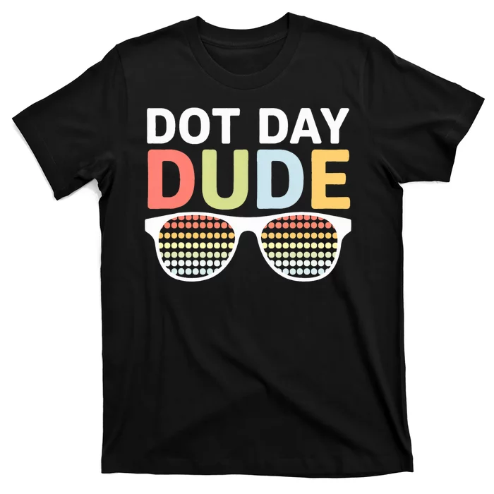 Dot Days Dotted Dude Glasses T-Shirt