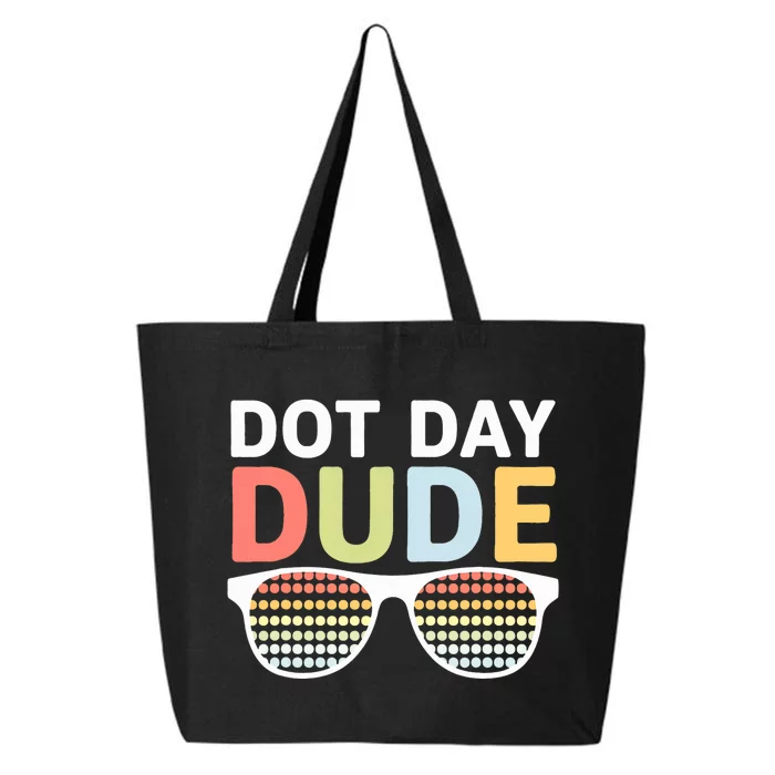 Dot Days Dotted Dude Glasses 25L Jumbo Tote