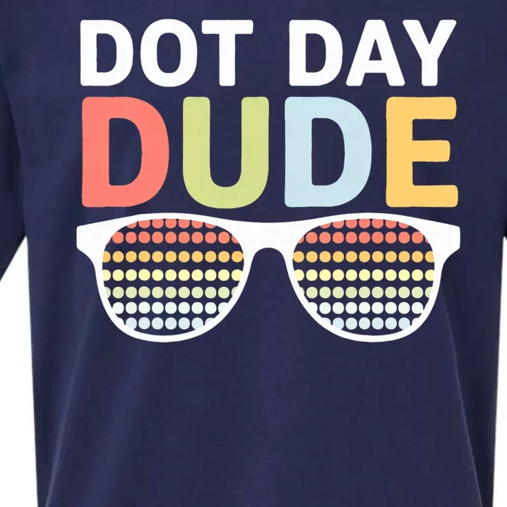 Dot Days Dotted Dude Glasses Sueded Cloud Jersey T-Shirt