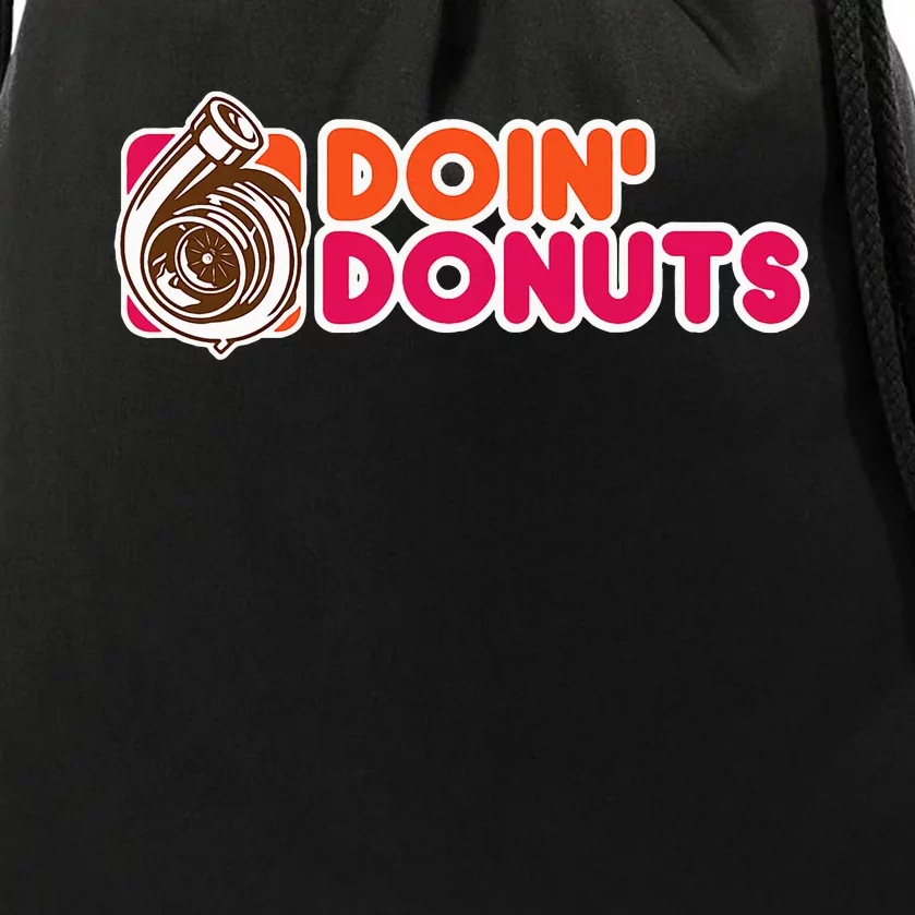 Doin Donuts Drawstring Bag