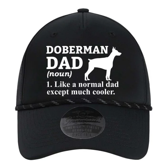 Doberman Dad Doberman Pinscher Dog Performance The Dyno Cap