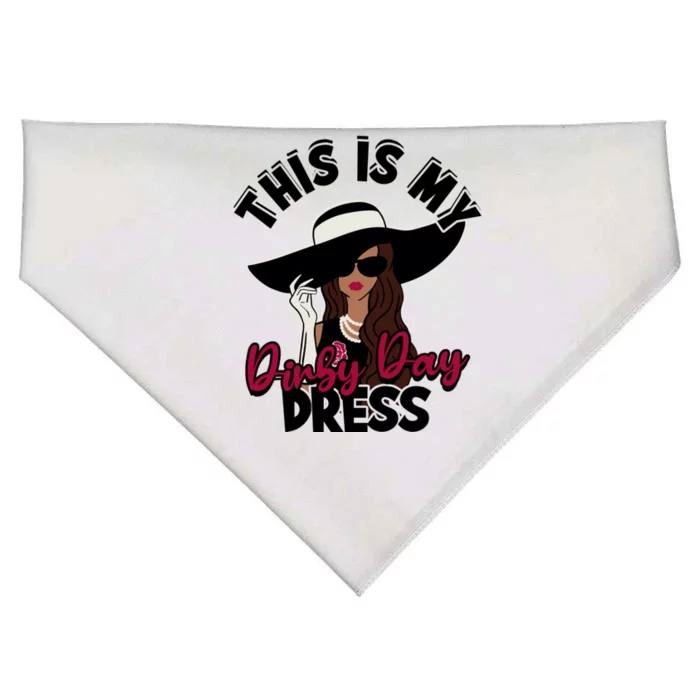 Derby Day Dresses This Is My Derby Day Dress USA-Made Doggie Bandana