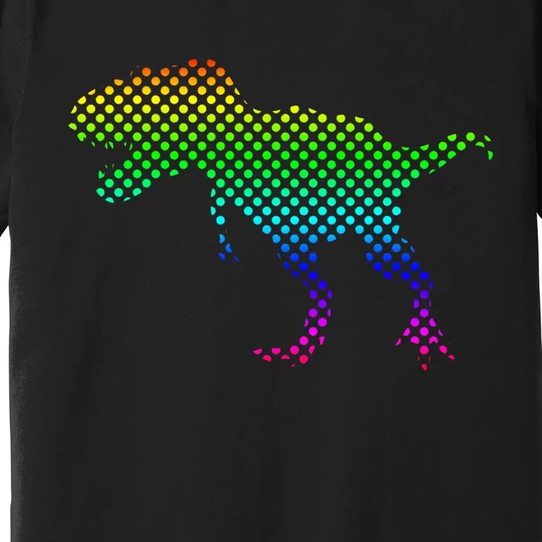 Dot Day Dinosaur TRex Premium T-Shirt