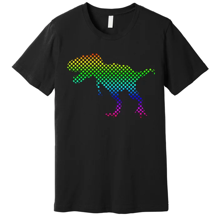 Dot Day Dinosaur TRex Premium T-Shirt