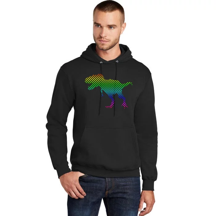 Dot Day Dinosaur TRex Tall Hoodie