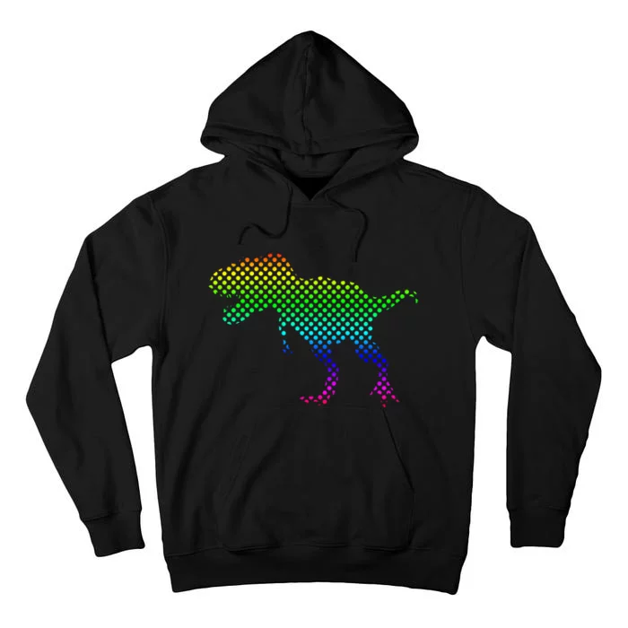 Dot Day Dinosaur TRex Tall Hoodie